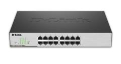 D-LINK 16-Port Layer2 Smart Gigabit Switch - fanless