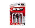 ANSMANN 1x4 Alkaline Mignon AA LR 6 red-line