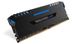 CORSAIR 16GB RAMKit 2x8GB DDR4 3000MHz 2x288 Dimm unbuffered 15-17-17-35 Vengeance Black Heat Spreader 1,35V XMP2.0 Stunning Blue