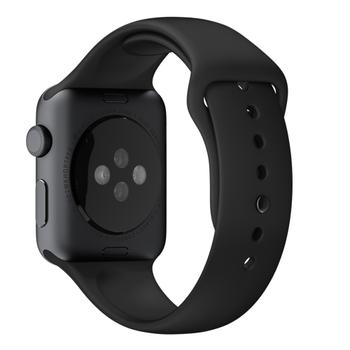 APPLE Watch 42 mm Sport Band schwarz Schlieáe space grau (MJ4N2ZM/A)