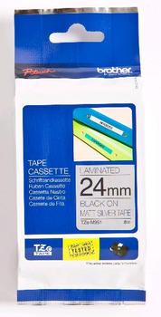 BROTHER Tape/24mm black on matt f P-Touch TZE (TZEM951)