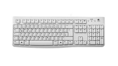 LOGITECH KEYBOARD K120 F/ BUSINESS OEM USB WHITE                    ML WRLS (920-003626)