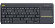 Logitech Wireless Touch Keyboard K400 Plus - tastatur - Tysk - svart Inn-enhet (920-007127)
