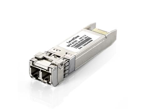 LEVELONE 10GBP MMF SFP-PLUS TRANSCEIVER 300M 850NM CPNT (SFP-6101)