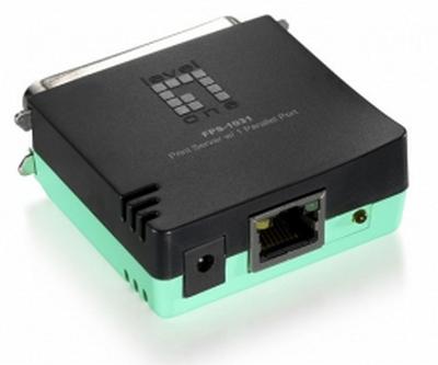 LEVELONE FPS-1031 RJ45 Printserver Print Server m. 1 Parallel Port, RJ-45 10/100 (FPS-1031)