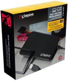 Kingston SSD Installation Kit - drevkabinett - SATA 3Gb/s - USB 2.0 (SNA-B)