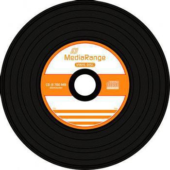 MediaRange CDR 52x CB 700MB MediaR. Vinyl 50St (MR225)