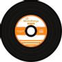 MediaRange CD-R 52x Black Vinyl cake (50)