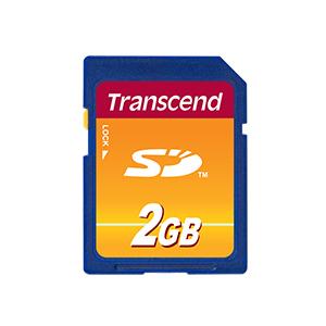 TRANSCEND 2GB Secure Digital Card (TS2GSDC)
