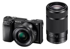 SONY Alpha Double lens kit with SELP1650 + SEL55210