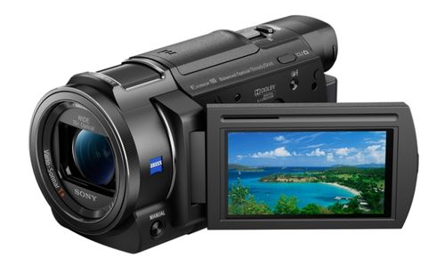 SONY FDRAX33B camcorder 4K Exmor R CMOS 10x optical zoom 120x digital zoom Full HD HDMI NFC WiFi 3inch LCD black (FDRAX33B.CEN)