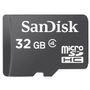 SANDISK SDSDQM 32GB Class 4 MicroSDHC Memory Card and Adapter