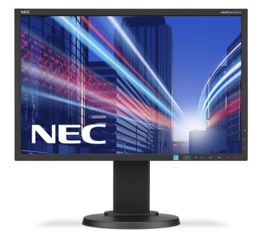 Sharp / NEC MultiSync E223W 22inch TN W-LED 1680x1050 DVI-VGA Height adjust:110mm 250cd/m2 1000:1. ECO tech 17W ECO 40W max EPEAT Black (60003334)