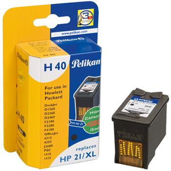 PELIKAN Black Ink Cartridge Replace 21XL  (4101631)