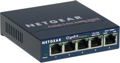 Netgear GS105 - Switch - 5 x 10/100/1000 - stasjonær