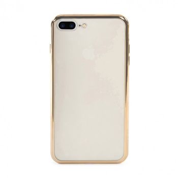 TUCANO Cover Elektro Flex iPhone 7+ transp/ gold (IPH75EF-GL)