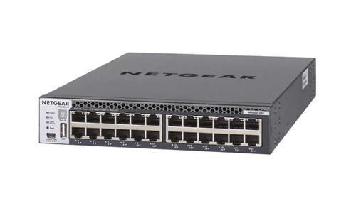 NETGEAR M4300-24X STACKABLE MGD SWITCH 24X10G 24X10GBASE-T 4XSFP+       IN WRLS (XSM4324CS-100NES)