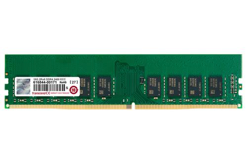 TRANSCEND 16GB DDR4 2400 ECC Unbuffered  (TS2GLH72V4B)
