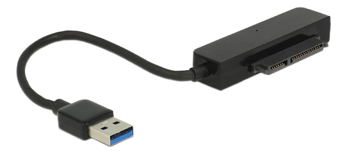 DELOCK Converter USB 3.0 A male > SATA 6 Gb/s 22 pin with 2.5 Protection Cover (62742)