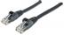 INTELLINET Patchkabel RJ45 U/UTP Cat6 1.00m schwarz