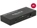 DELOCK HDMI Switch Delock 5 ingång -> 1 utgång 4K