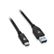 V7 USB 2.0 A TO USB-C CABLE 1M BLK 480MBPS 3A PWR and DATA CABLE CABL
