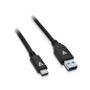 V7 USBA 3.2GEN2 TO USB-C CABLE 1M 10GBPS 3A POWER AND DATA CABLE CABL