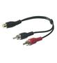 GOOBAY Audio splitterkabel 1xRCA jack-2 xRCA plugs