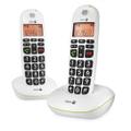 DORO PHONE EASY 100W DUO WHITE                                  IN PERP