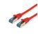 VALUE Value CAT6A S/FTP PimF CU Ethernet Cable Red 1m Factory Sealed