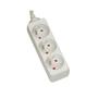 VALUE Power Strip, 3x UTE, white, 3m