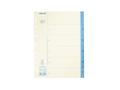 JOPA Pappregister JOPA A4 1-5 vit/blå