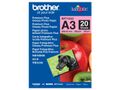 BROTHER Paper/ Photo Glossy A3 20sh 260g/m2