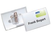 DURABLE Namnskylt Clic Fold 75x40 mm 25/fp