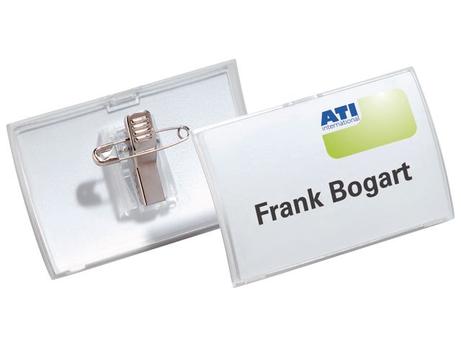 DURABLE Namnskylt Clic Fold 75x40 mm 25/fp (870148)