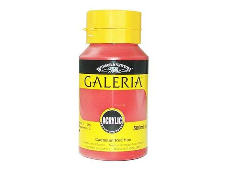 GALERIA Akrylfarge 500ml rød (2150095)