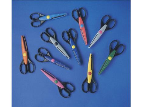 PLAYBOX Mønstersaks PLAYBOX ulike mønstre (10) (2510004)