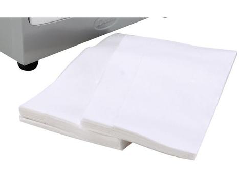 DUNI Dispenserserviett DUNI 1L33cm hvit(4500) (145815)