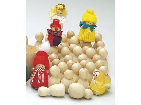 PLAYBOX Trefigurer små 2 størrelser (50) (2470123)