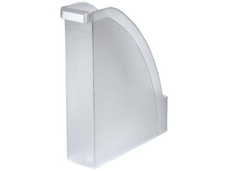 LEITZ Plus Tijdschriftencassette 2476 A4 Transparant Ijzig 7,8 x 27,8 x 30,8 cm (24760003)