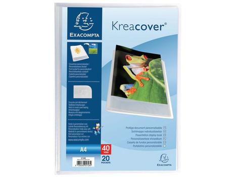 EXACOMPTA Presentasjonsmappe EXACOMPTA 20l hvit (5728E)