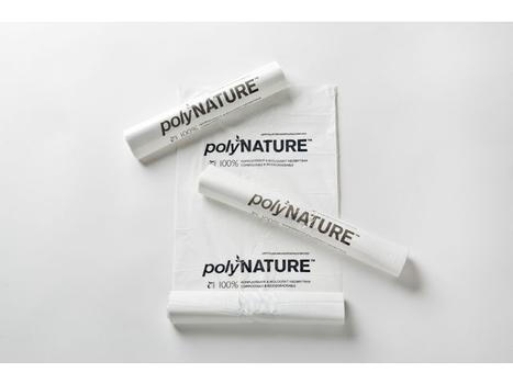POLYNATURE Affaldspose POLYNATURE PLA 10L hvid 25pk (6000032)