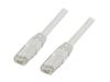 DELTACO UTP Cat6 patchkabel 1,5m, vit