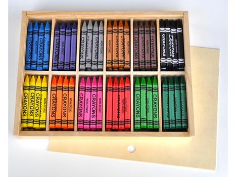 PLAYBOX Vokskritt PLAYBOX i treeske jumbo (144) (2470666)