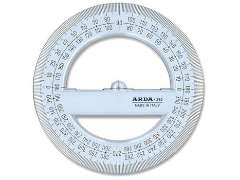 ARDA Vinkelmåler cirkeldiameter 12cm (SKR2855)