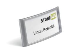 DURABLE Navneskilt Classic nål/klem.74x34mm10/pk