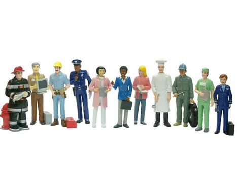 Miniland Yrkesfigurer høyde 12cm (11) (27388)