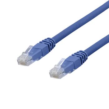 DELTACO U / UTP Cat6a patch cable, LSZH, 2m, Blue (TP-62BAU)