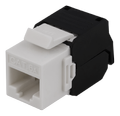 DELTACO UTP Cat6a keystone connector, "Tool-free"