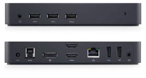 DELL USB 3.0 Ultra HD Triple Video HDMI/DP Docking Station D3100 EUR NS (452-BBOT)